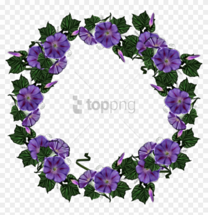 Free Png Purple Flower Crown Transparent Png Image - Have A Beautiful Thursday Clipart