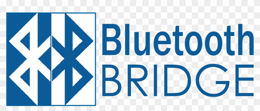 Bluetooth Bridge Logo 301 Wht Clipart #2250104
