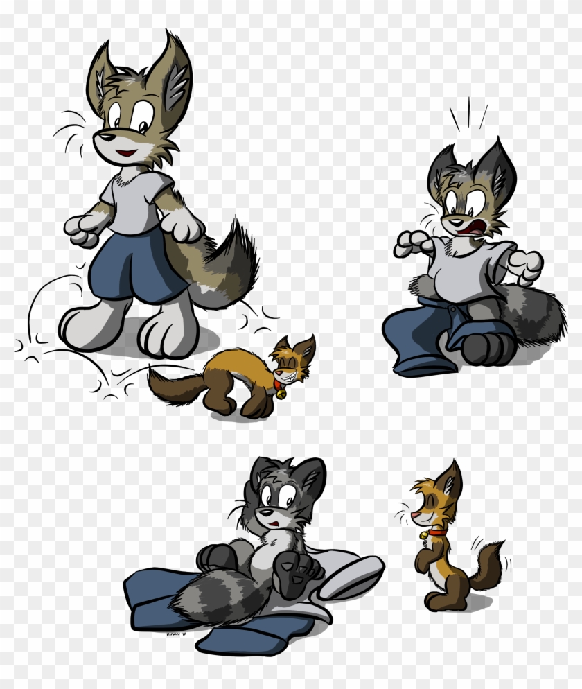 Loose Raccoonification Ferret Clipart