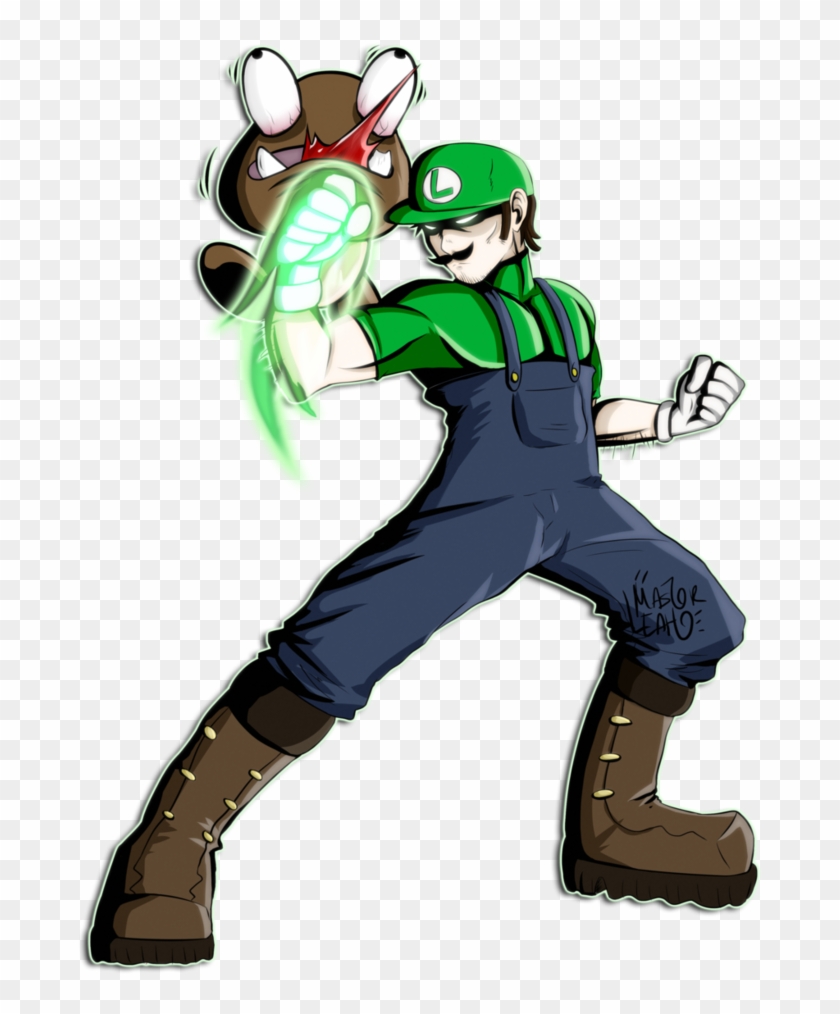 Similar - Luigi Punch Clipart #2251173