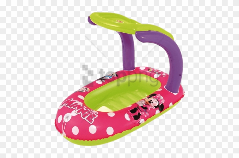 Free Png Download Minnie Mouse Inflatable Dinghy With - Beach Boat Bestway Clipart