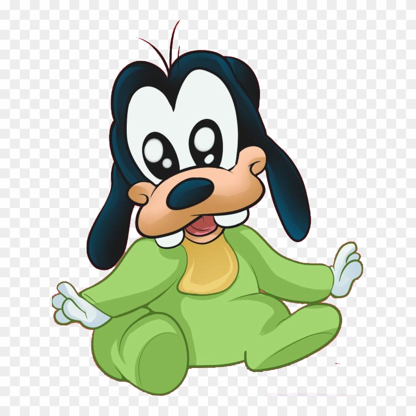 Goofy Baby Mickey Mouse Minnie Mouse Drawing Clipart Pikpng