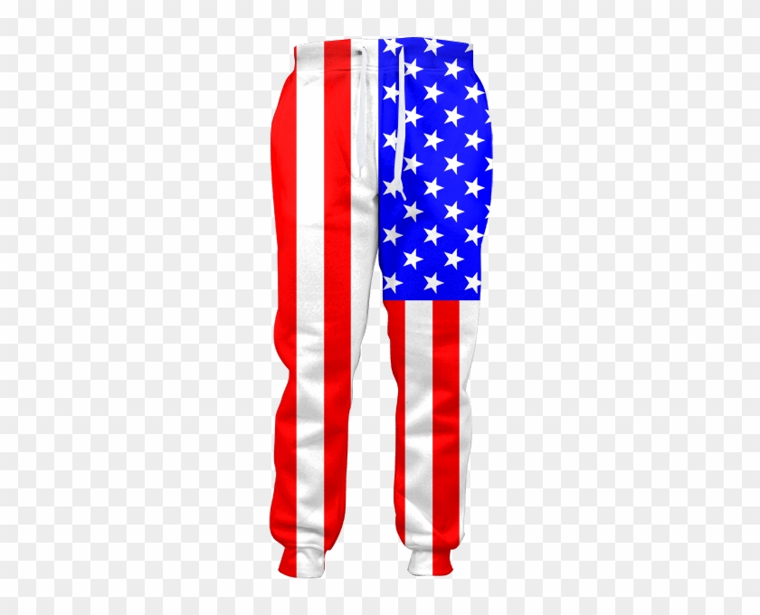 American Flag Joggers - American Flag Pants Png Clipart