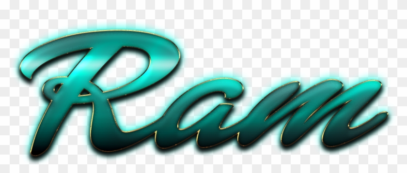 Ram Decorative Name Png - Graphic Design Clipart #2251674