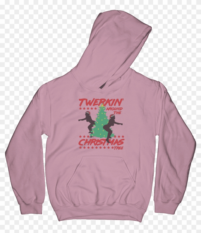 Twerking Around The Christmas Tree - Sweatshirt Clipart