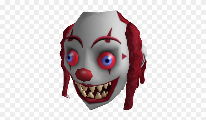 3d - Roblox Clown Head Clipart