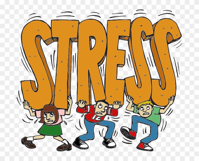 Signs Of Stress - Stress Clip Art - Png Download