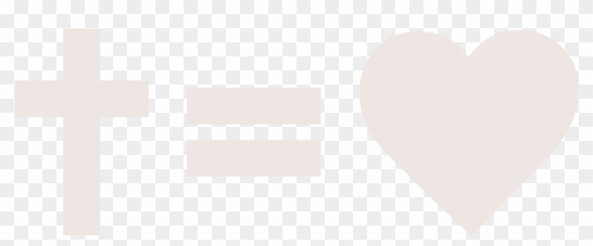 Cross Equals Love “ Clipart