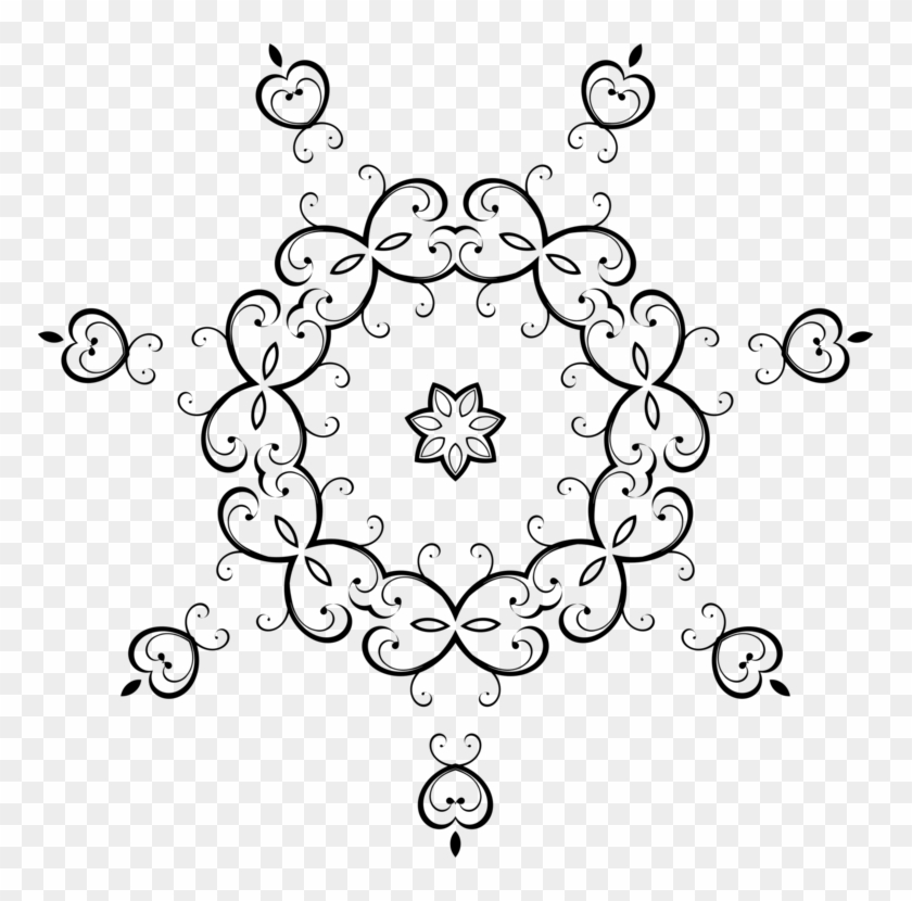 Lace Visual Arts Line Art Black And White Monochrome Clipart