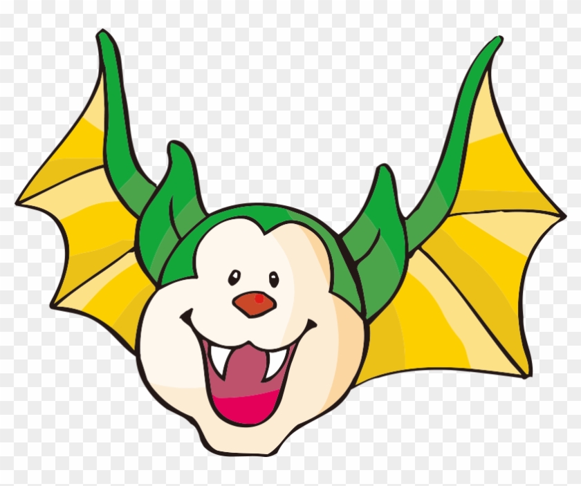 Halloween Bat Clipart At Getdrawings - 卡通 - Png Download #2252301