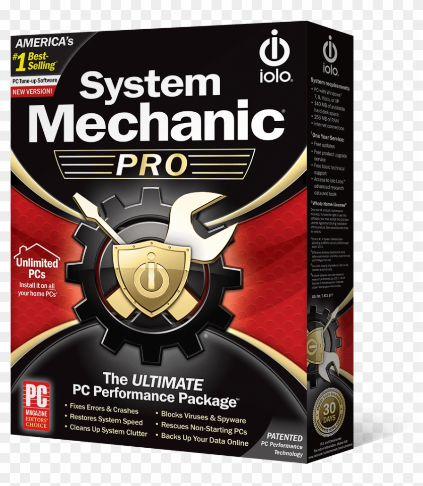 Smpro Right 1000px Sysreqspine 6000] - System Mechanic Pro 16.5 Clipart #2252485