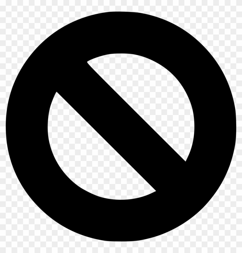 Png File Svg - Restricted Icon Clipart