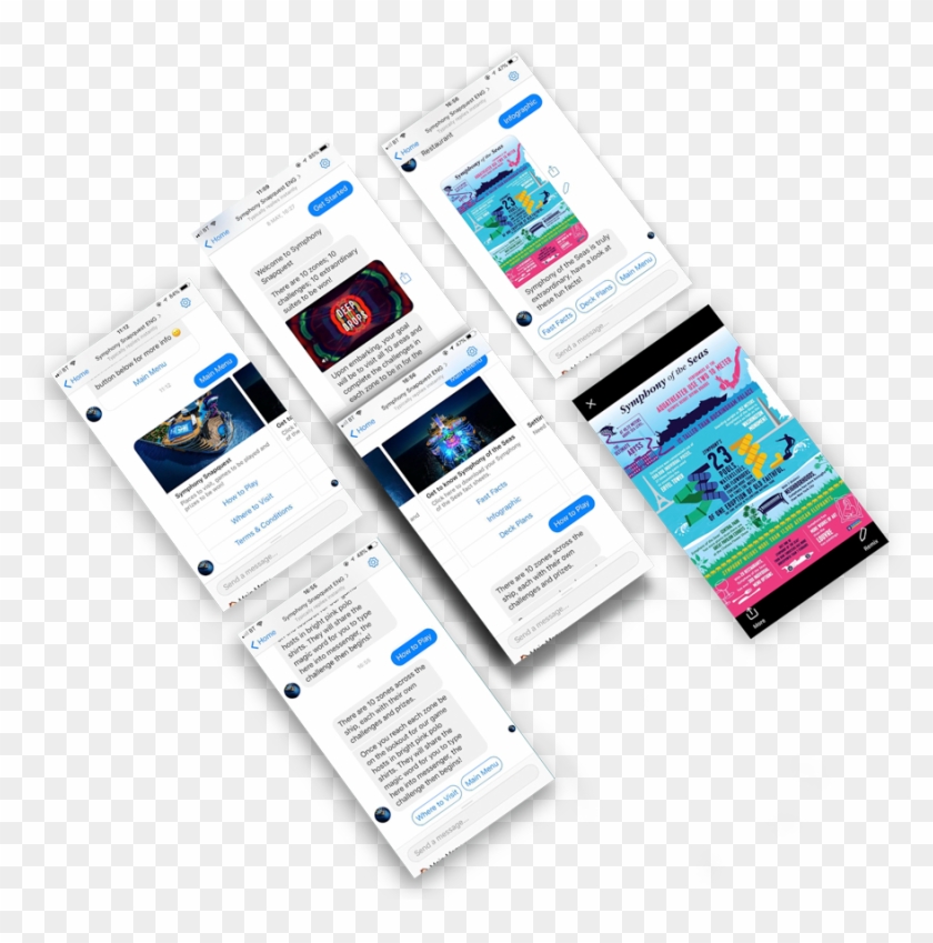 Royal Caribbean Chatbot Symphony Of The Seas - Flyer Clipart