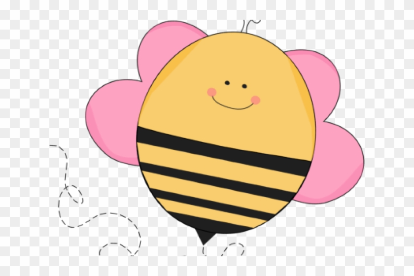Bumblebee Clipart Pink Bee - Pink Bee Clipart - Png Download