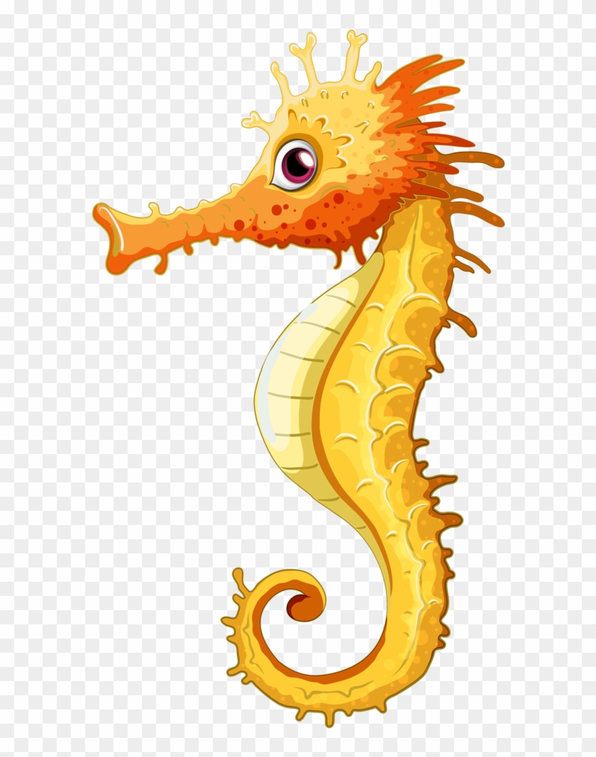 Fish Clipart Beach - Seahorse Clipart Png Transparent Png #2253152