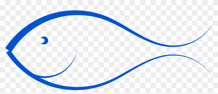 Fish Clipart At Getdrawings - Fish Clip Art Line - Png Download