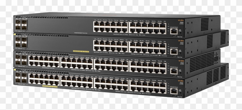 Aruba 2540 Switch Series Left Facing - Aruba 2930f 48g Poe+ 4sfp+ Switch Clipart