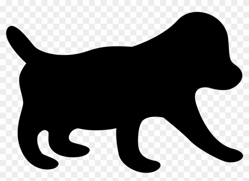 Dog Svg Small - Black Cat Clipart