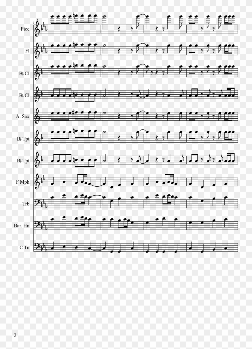 Justin Timberlake Mash Up Sheet Music 2 Of 7 Pages - Youngblood Alto Sax Sheet Music Clipart #2253649
