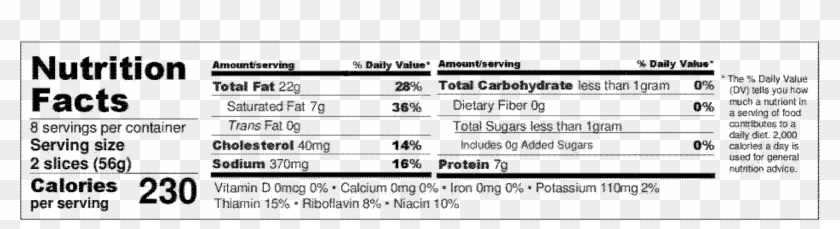 Nutrition Facts Png - Grape Juice Nutrition Facts Bulk Clipart #2253727