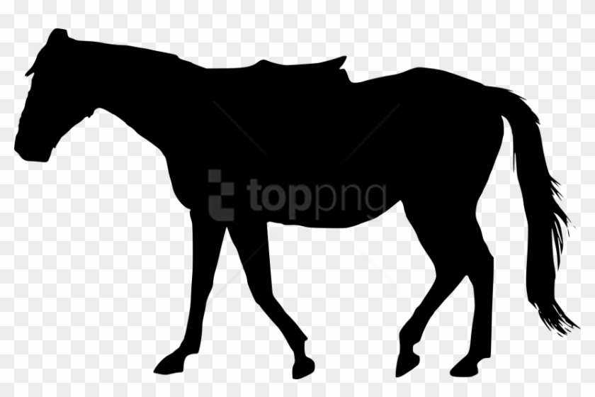 Free Png Horse Silhouette Png - Horse Silhouette Transparent Background Clipart