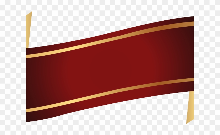 Cliparts Burgundy Banner - Png Download