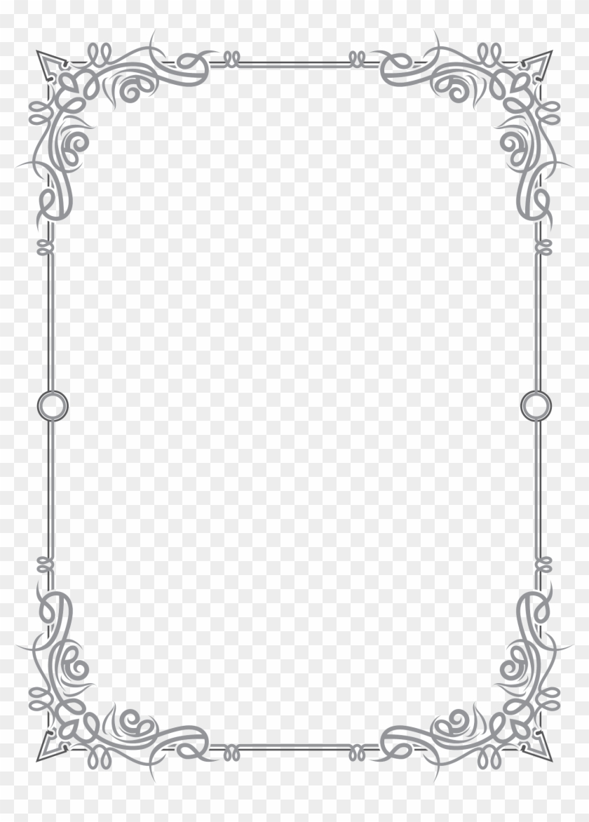 Invitation Clipart Chalkboard - Portrait Frame No Background - Png Download