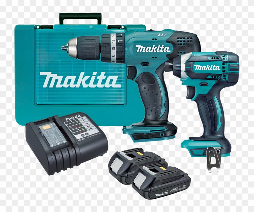 I Have The Makita Set, And So Far I Am Very Happy With - Makita Cordless Drill Combo Clipart #2254683