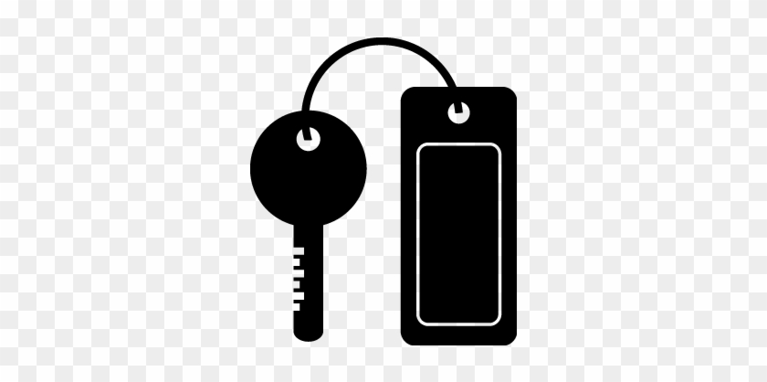 Car Key, Locker Key, Hotel Service, Keychain, Hotel - Illustration Clipart #2254716