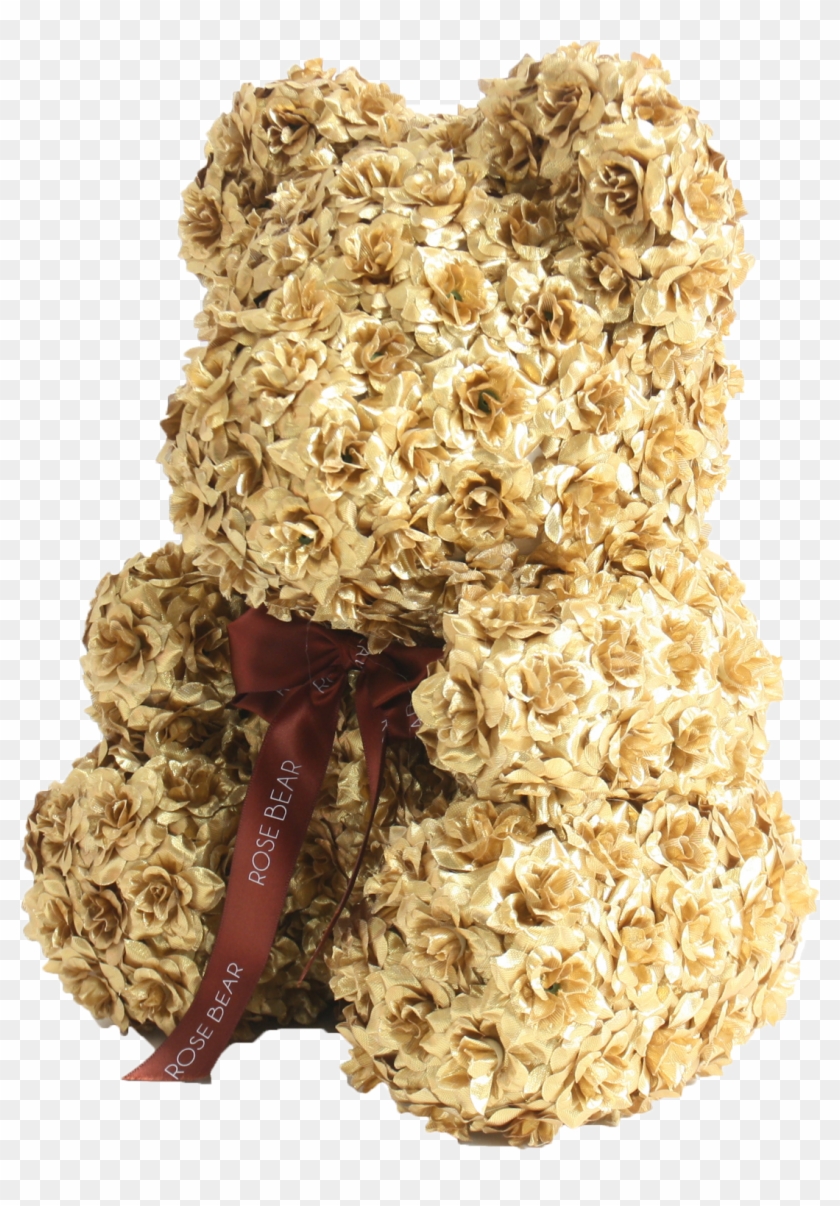 Gold Rose Bear , Png Download - Gold Rose Bear Clipart