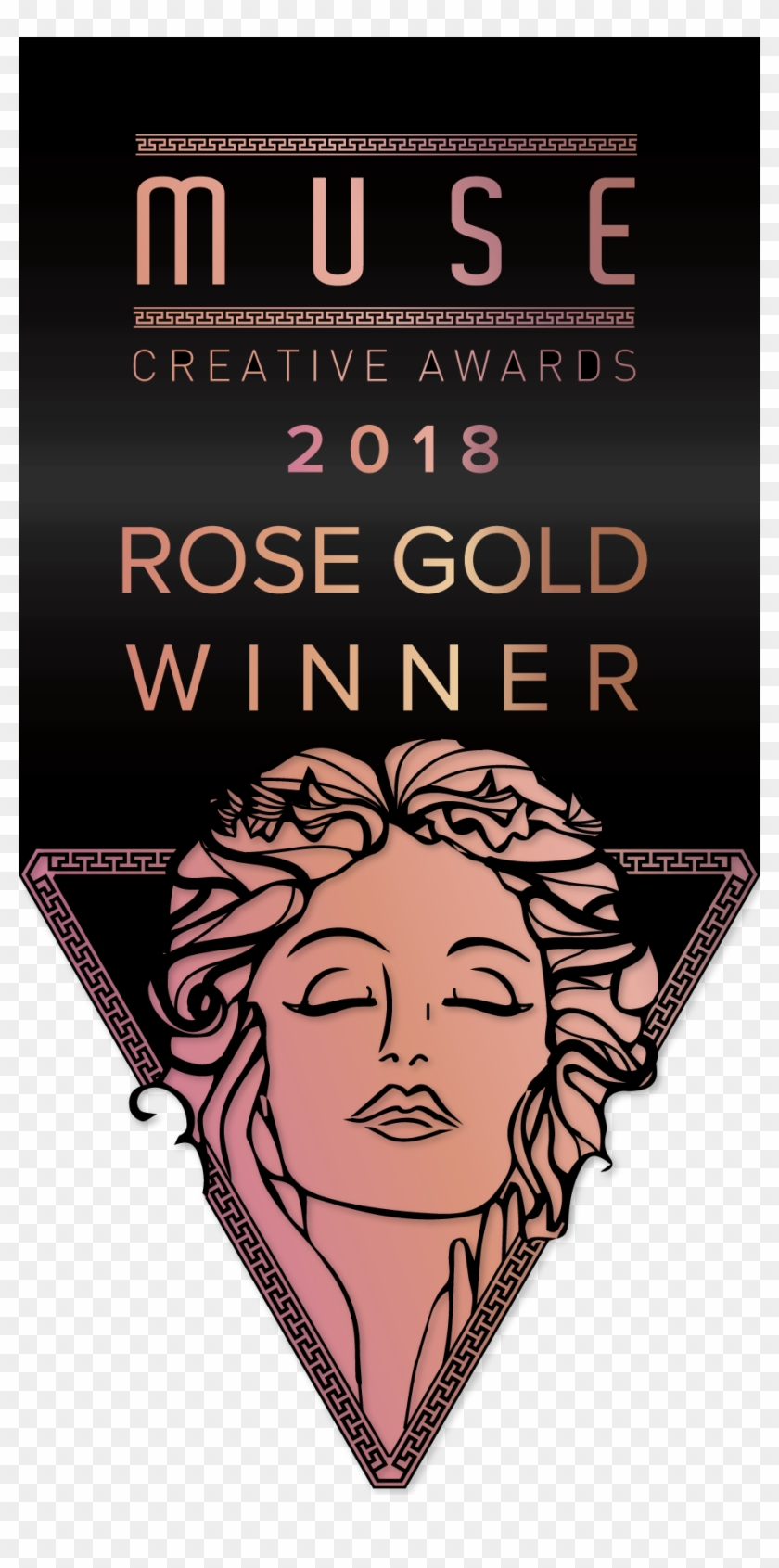 Pdf - Rose Gold Muse Award Clipart