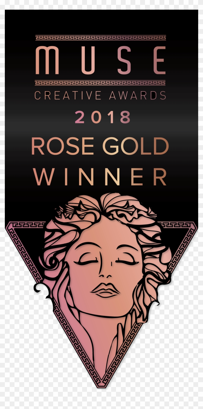Pdf - Rose Gold Muse Award Clipart #2255238