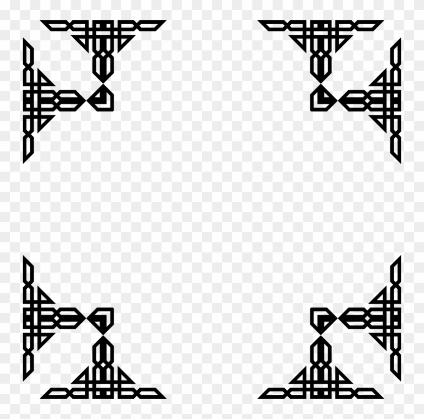 Picture Frames Geometry Line Abstract Art Clipart #2255556