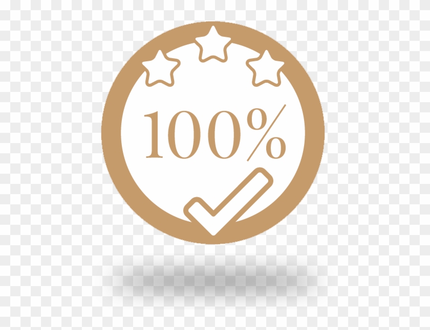 100% Of Satisfaction Guaranteed - Circle Clipart #2255908