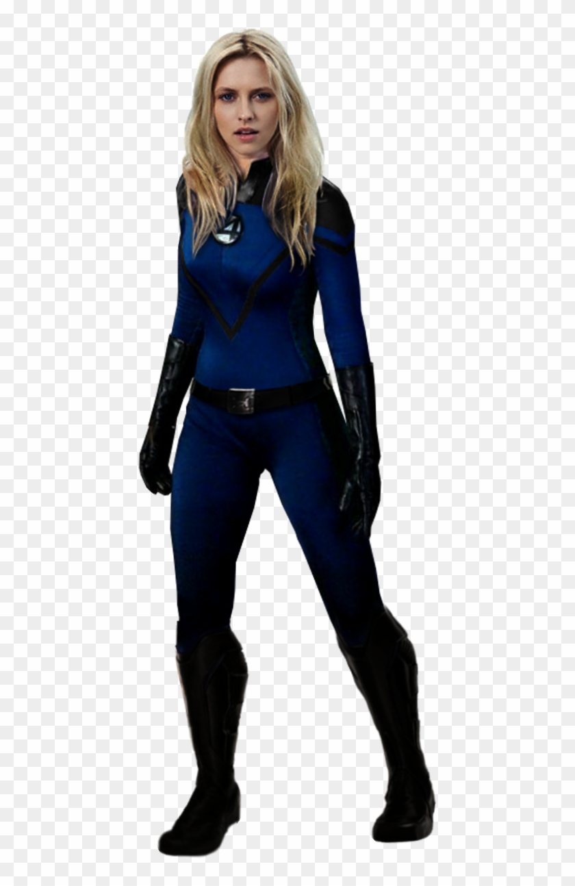 Invisible Woman Png Clipart Background - Fantastic Four Deviantart Transparent Png