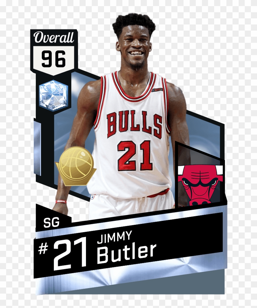 Jimmy Butler Png - Russell Westbrook Nba 2k17 Card Clipart #2256182