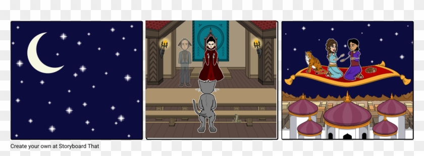 Lol Happy Part Of Aladdin - Cartoon Clipart #2256331