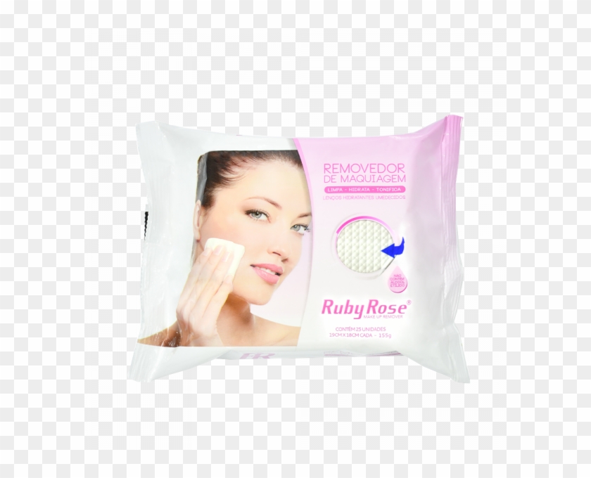 Lencos Demaquilante Ruby Rose - Lenço Removedor De Maquiagem Ruby Rose Clipart #2256336