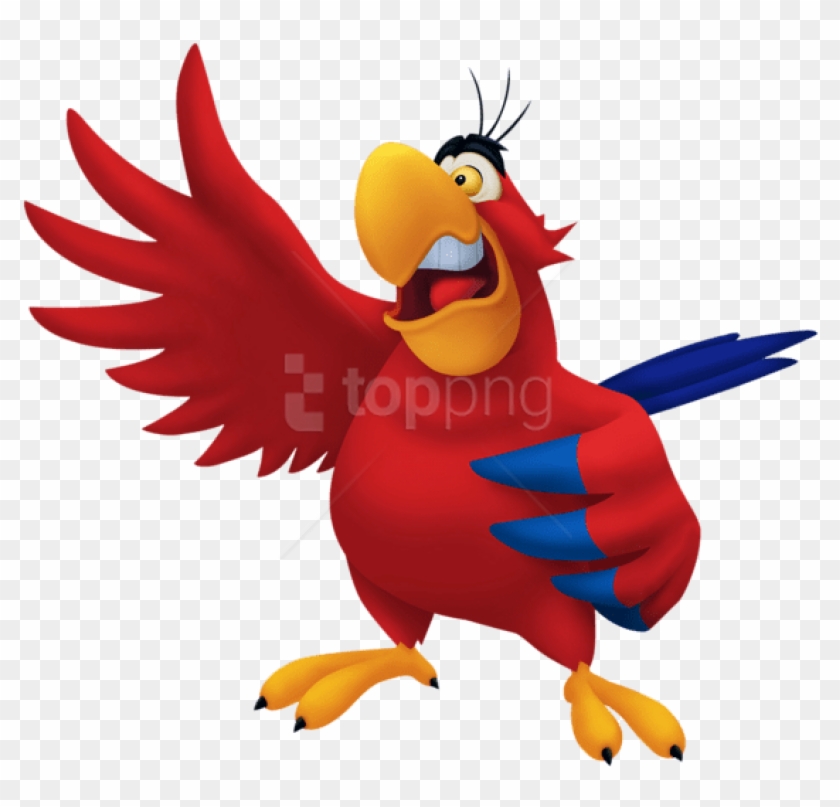 Free Png Download Transparent Aladdin Parrot Iago Png - Disney Aladdin Iago Clipart