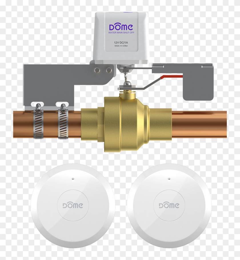 Leak Protection Kit - Dome Water Shut Off Clipart #2256662