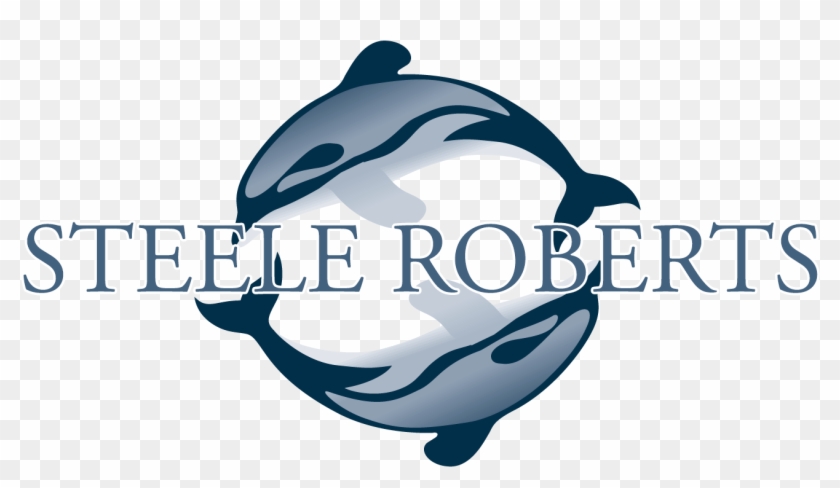Sr Dolphins Logo With Name Clipart #2256786
