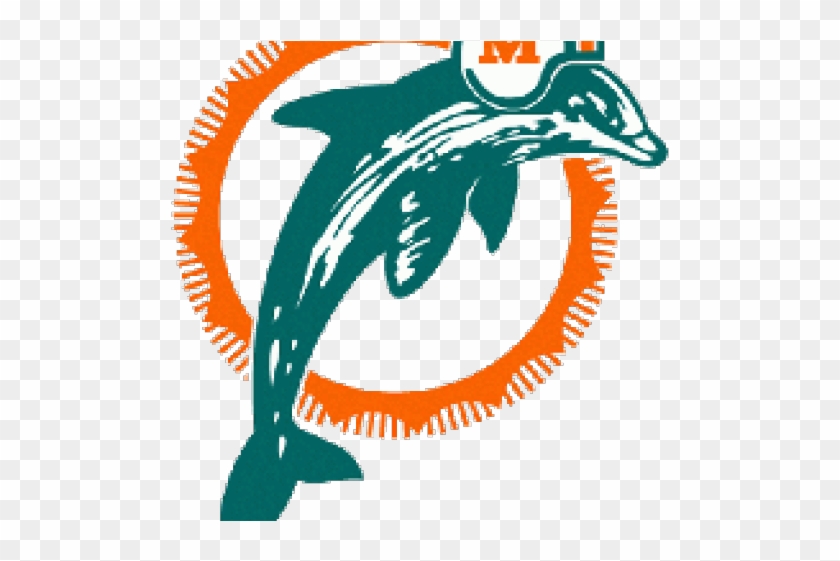 Miami Dolphins 1966 Logo Clipart