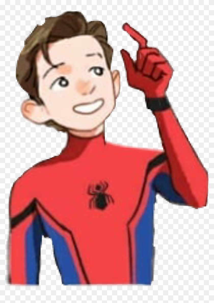 #tom #holland #tomholland #thomasstanleyholland #spider - Cartoon Clipart