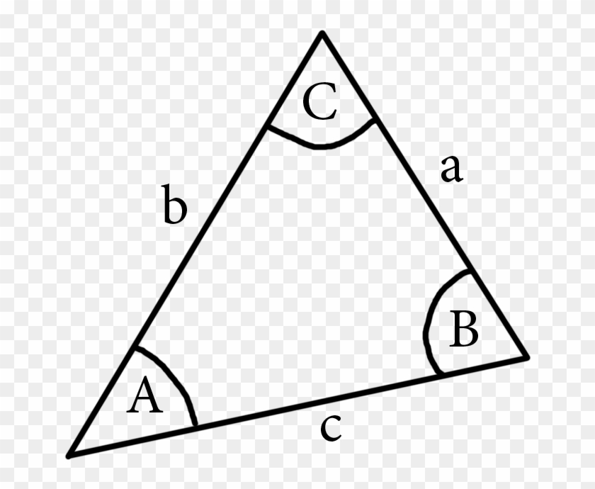 Triangle Abc - Non Right Angle Triangle Clipart