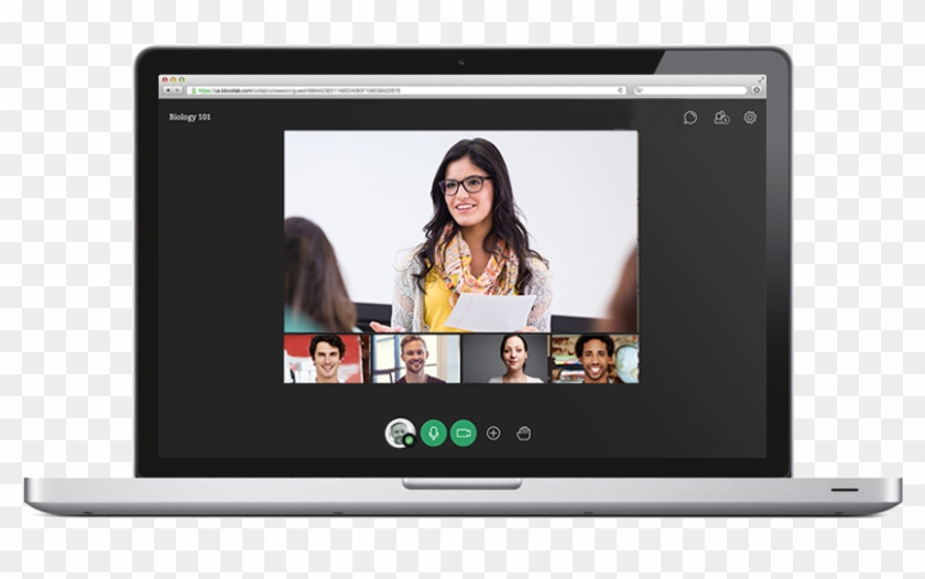 Online Collaborative Learning Solutions - Aula Virtual Videoconferencia Clipart