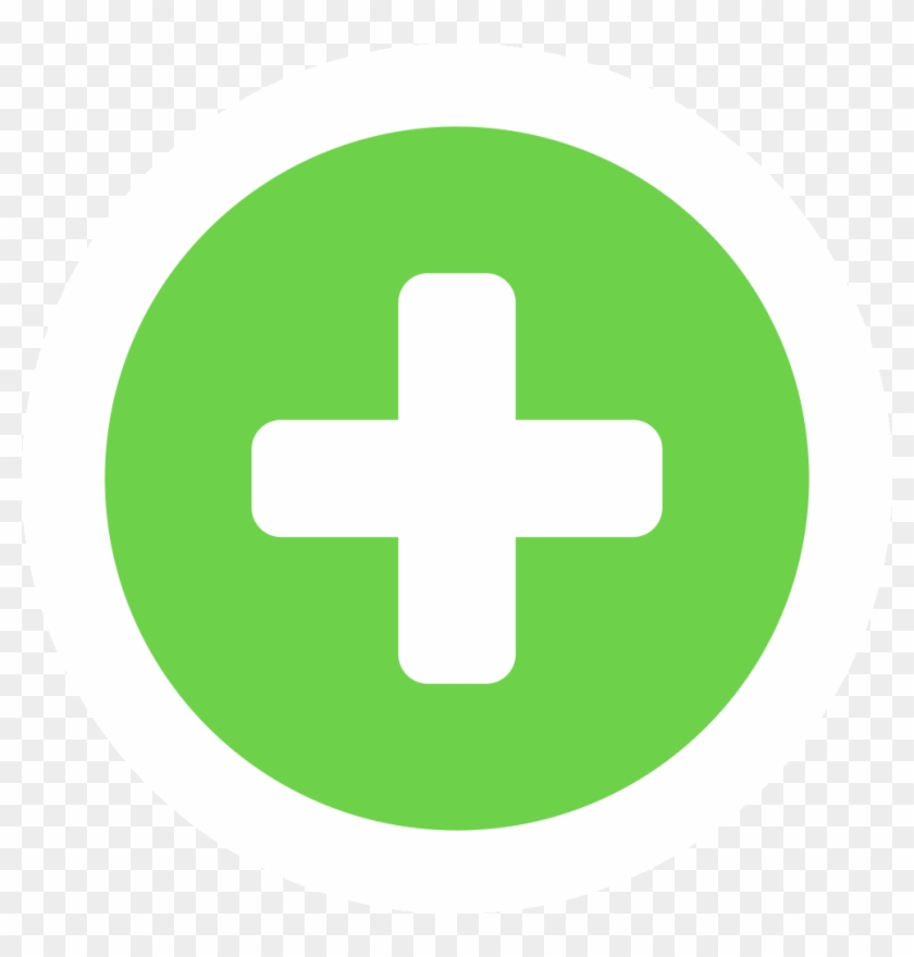 Plus Icon - Cross Clipart
