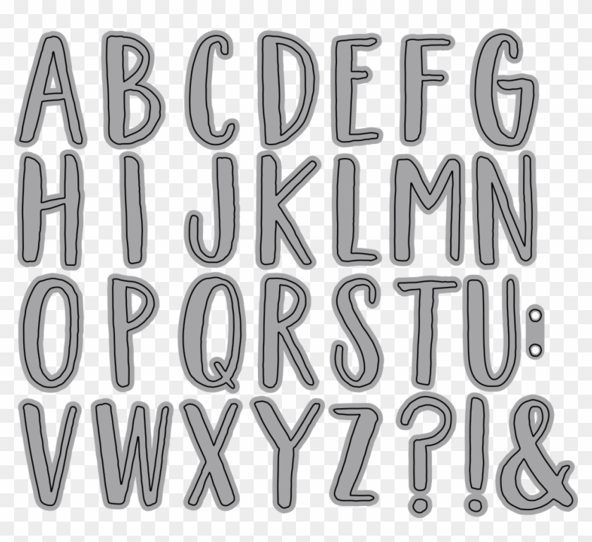 Transparent Double Alphabet Png , Png Download - Transparent Double Alphabet Png Clipart #2257712