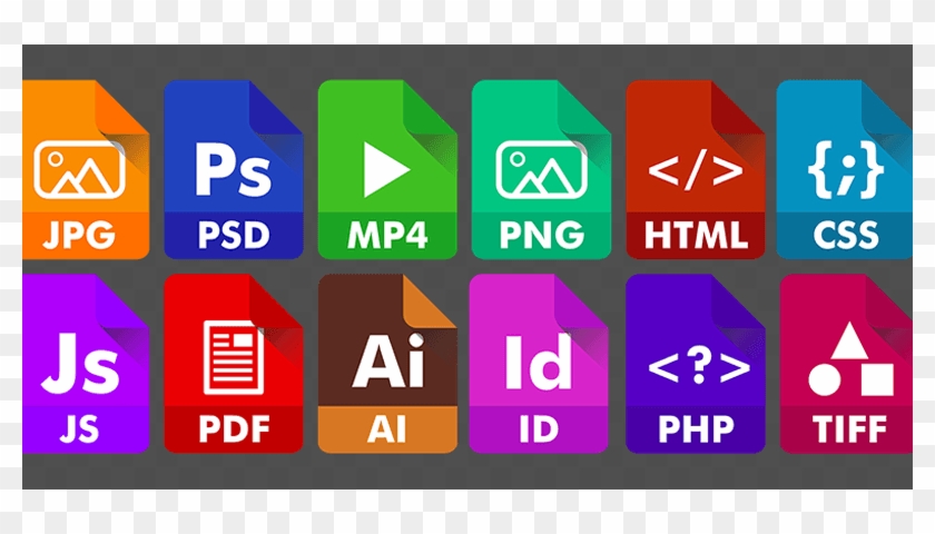 Las Diferencias Entre Los Formatos De Archivo De Imagen Clipart