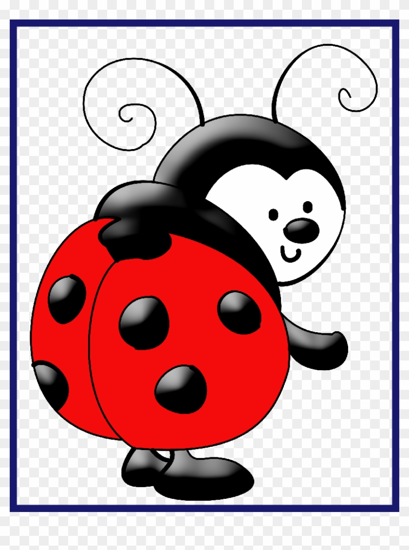 Appealing Imagen Para Tarjetas Butterflies Bugs Frogs - Cute Ladybird Clipart - Png Download #2258666