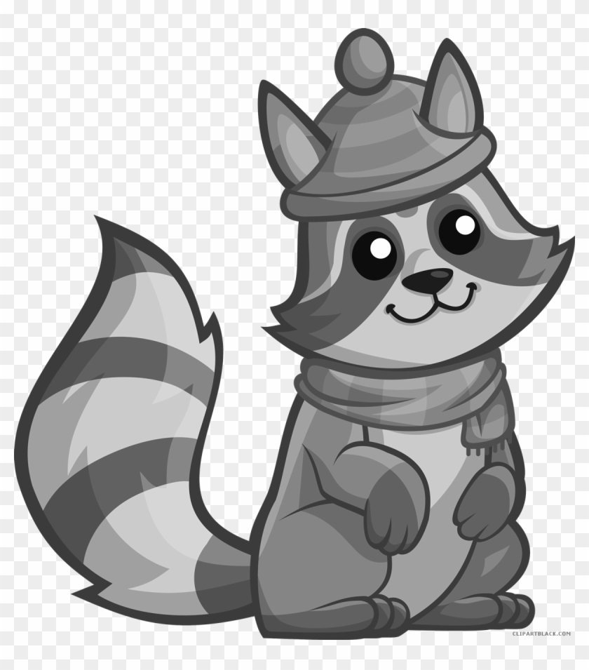Raccoon Clipart - Small Raccoon Clip Art - Png Download #2258696